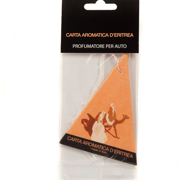 Lufterfrischer fürs Auto - Carta Aromatica d'Eritrea®