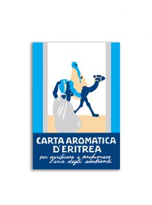 Papier Aromatique d'Erythrée Bleu – 24 bandes - Carta Aromatica d'Eritrea® Blu - Essence du Touareg