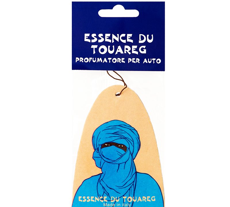 Lufterfrischer fürs Auto - Blauer Aromatischer Essenz von Eritrea - Carta Aromatica d'Eritrea® Blu - Essence du Touareg