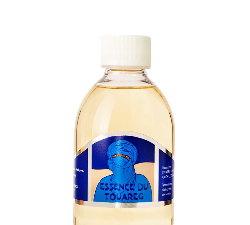 Refill for Reed Diffuser with Blue Aromatic Essence of Eritrea 250ml - Carta Aromatica d'Eritrea® Blu - Essence du Touareg